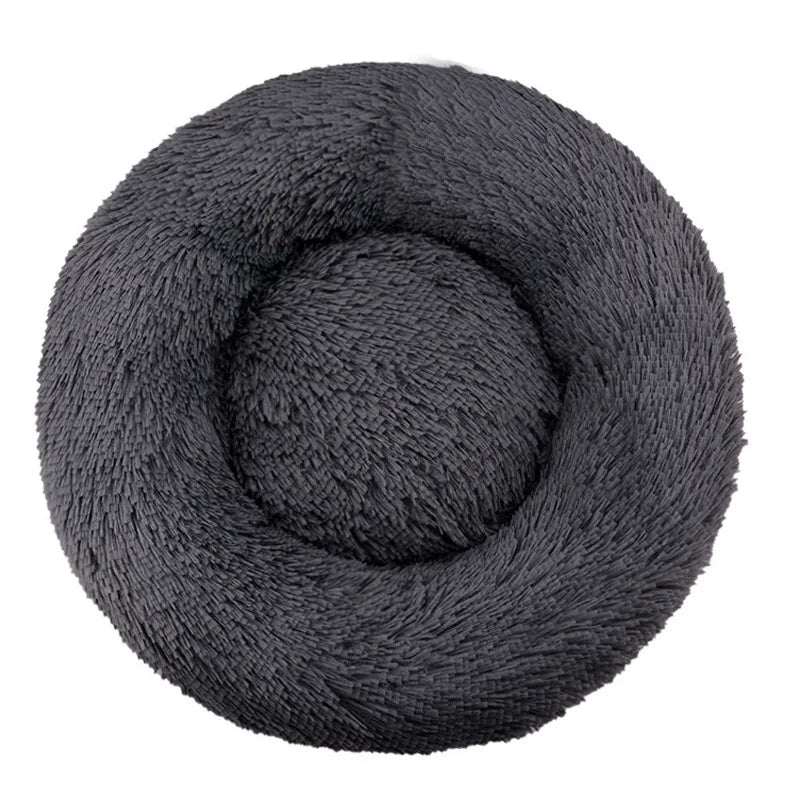PawsyCozy – Round Plush Pet Bed
(Round Dog Bed | Winter Warm Cat Bed | Washable Plush Basket for Small, Medium & Large Pets)