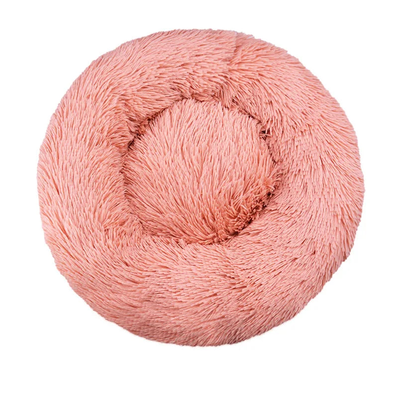 PawsyCozy – Round Plush Pet Bed
(Round Dog Bed | Winter Warm Cat Bed | Washable Plush Basket for Small, Medium & Large Pets)