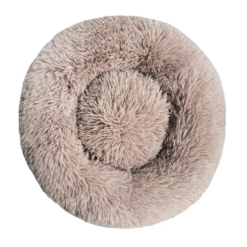 PawsyCozy – Round Plush Pet Bed
(Round Dog Bed | Winter Warm Cat Bed | Washable Plush Basket for Small, Medium & Large Pets)