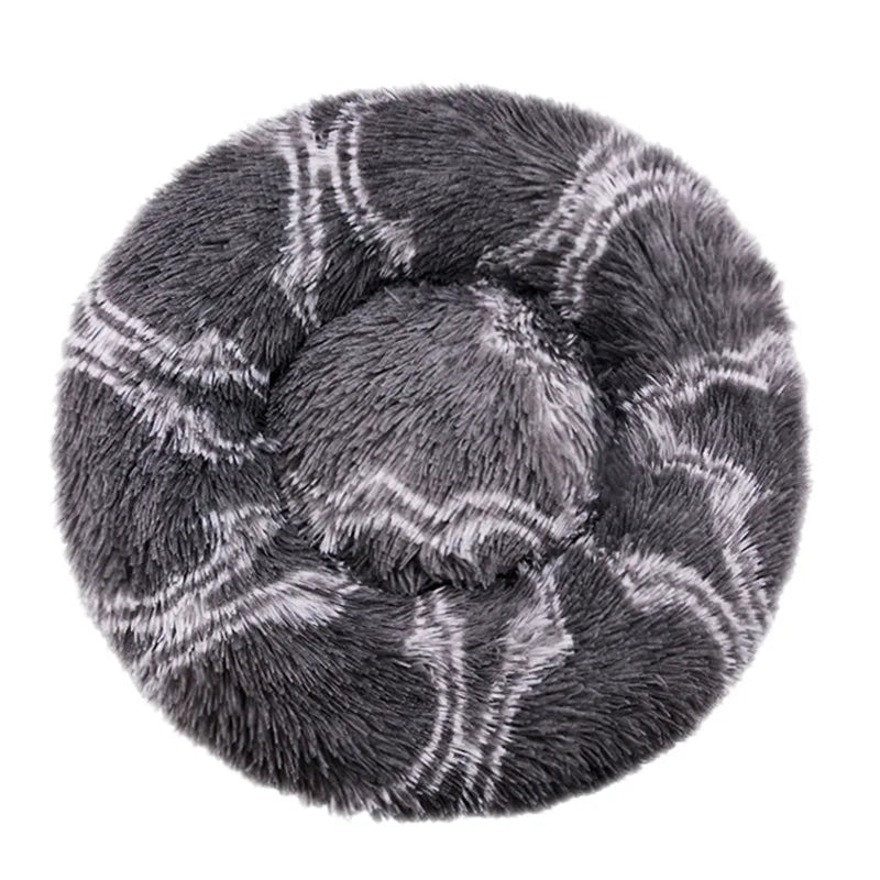 PawsyCozy – Round Plush Pet Bed
(Round Dog Bed | Winter Warm Cat Bed | Washable Plush Basket for Small, Medium & Large Pets)