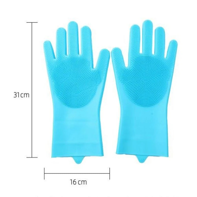 PawsyMagic – Silicone Pet Bathing Gloves
(New Magic Silicone Body Pet Bathing Gloves for Animals | Perfect Shampoo & Massage Brush for Dogs & Cats)